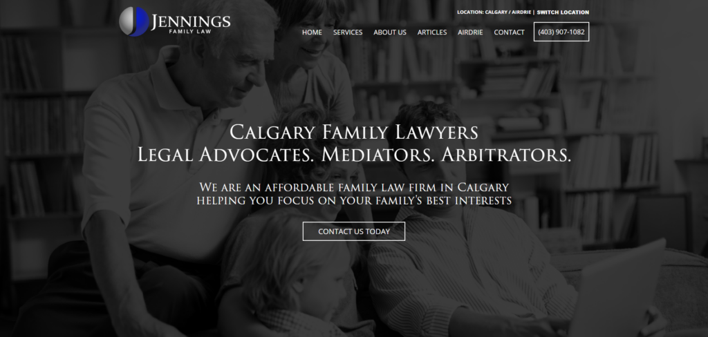 jennings family law homepage